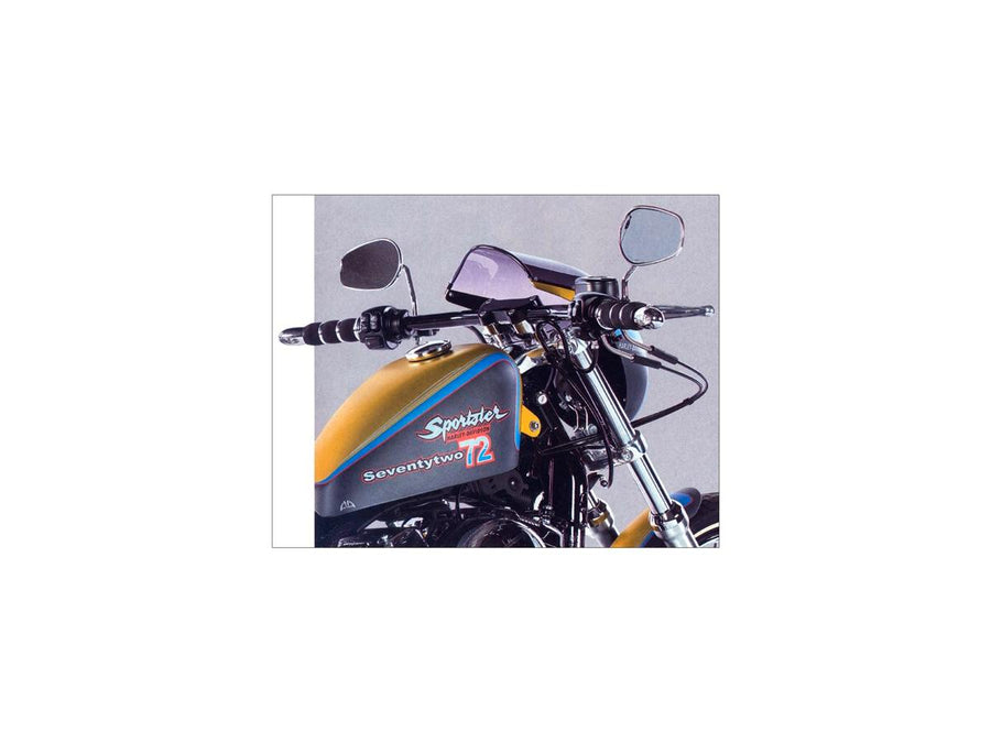 Harley Davidson - 1 "Drag Bar Lenker Chrom 1" gas train by wire