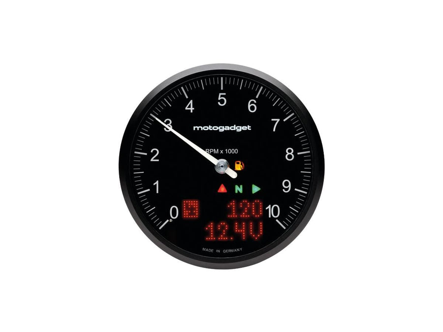 Harley Davidson - Motoscope Chronoclassic 2.0 Instrument scale: 10,000 rpm;