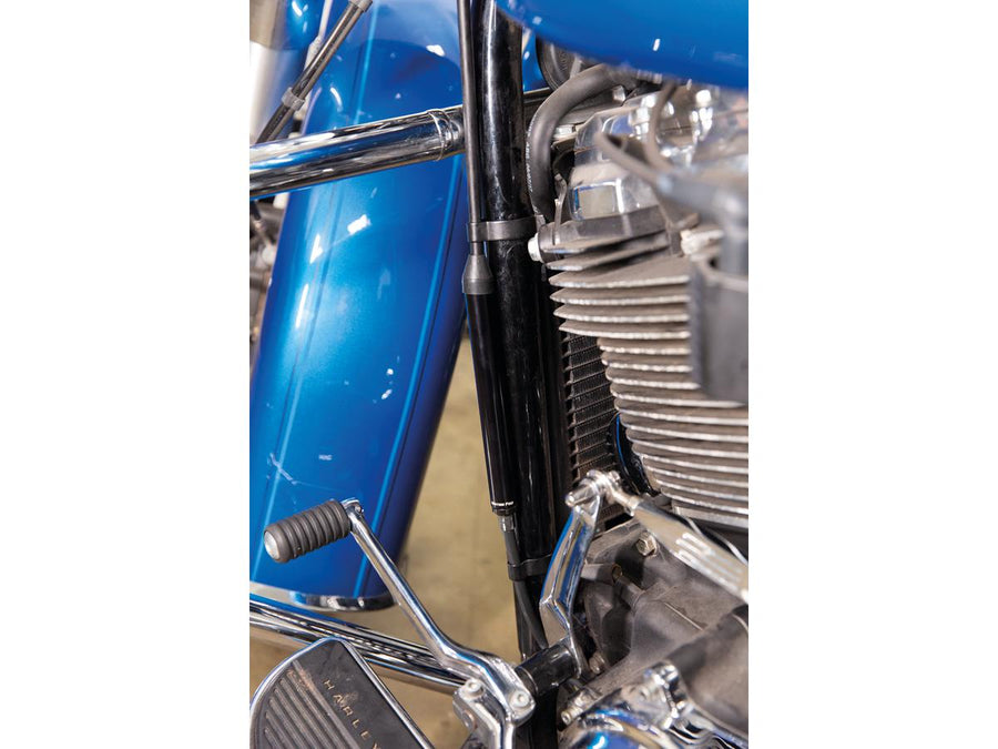 Harley Davidson Softail [2018-2025] – Blackout V-Twin Geteiltes Kupplungskabel 35"