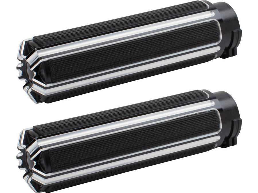 Harley Davidson Scout [2015-2024] – 10-Gauge Griffe Schwarz 7/8" Eloxiert Gaszug per