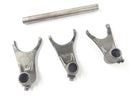 Kawasaki VN 750 [1994] - Shift forks shift claws with shaft-2