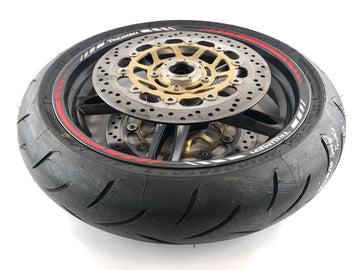 Triumph Speed ​​Triple 1050 515NJ [2005] - Front wheel rim with brake disc and tire