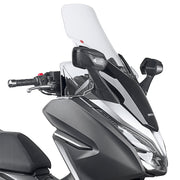 Honda Forza 125 [GIVI] - Side fairing wind deflector transparent with mounting kit