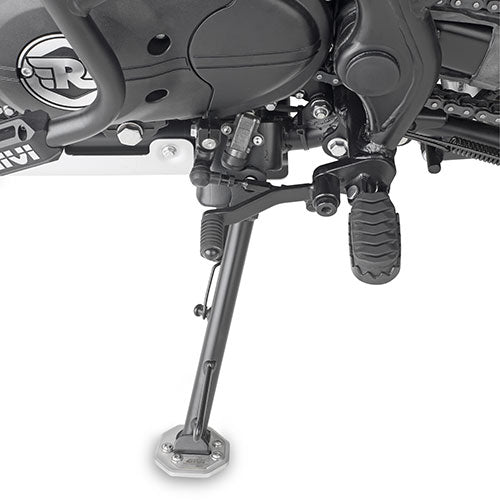 Royal Enfield Himalayan [GIVI] - Fuß-Verbreiterung aus Aluminium und Edelstahl für den Original Seitenständer