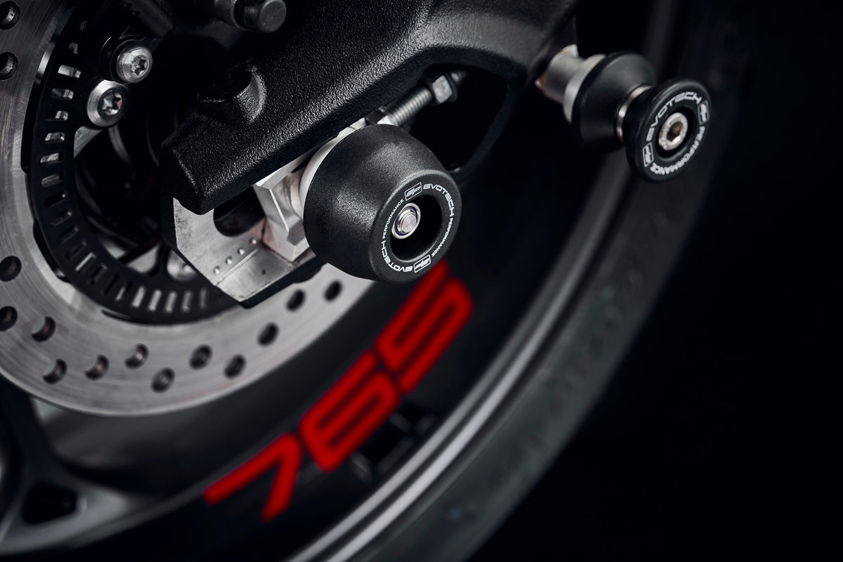 Triumph Street Triple R [2020–2022] - Achsprotektoren-Set – 360° Ansicht 10