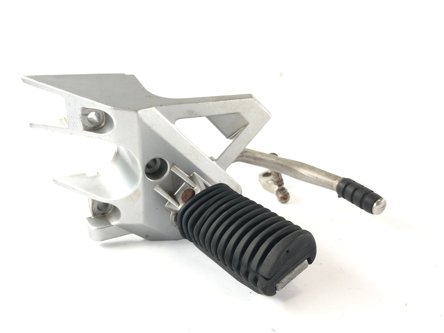 BMW R 1100 R 259 [1995] - Footrest plate left with gear lever and rod