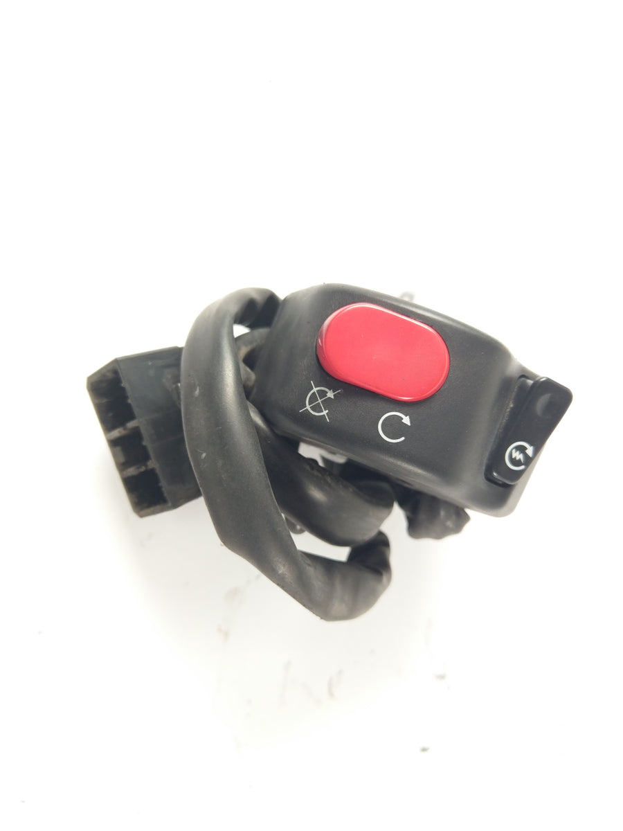 Triumph Daytona 955i T595N Bj. 2001 - Start button with emergency stop switch handlebar fitting