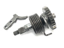 Kawasaki KMX 125 [1996] - Kickstarter shaft Kickstart shaft with gear and return spring