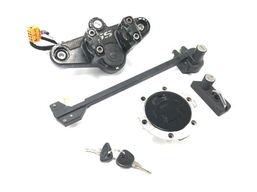 BMW R 1100 GS 259 [1994] - Lock set with fork bridge at the top, ignition lock, tank lock, steering lock