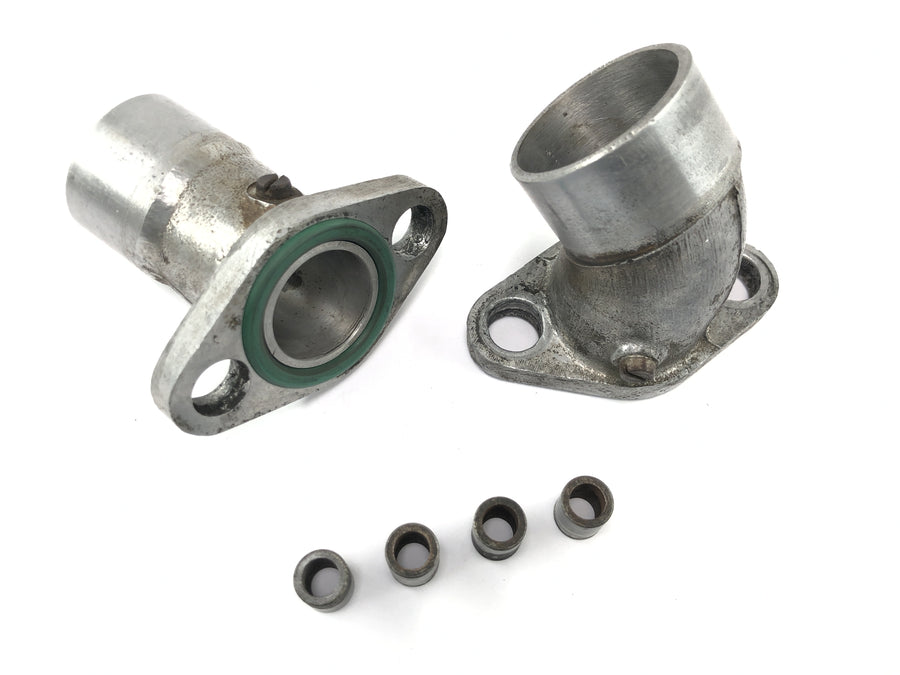 Ducati 500 SL Pantah [1981] - intake manifold carburetor flange intake manifold pair