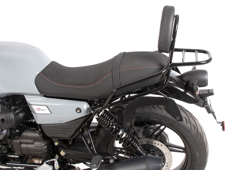 Moto Guzzi V7 Stone [2025] - Sissybar with luggage bridge
