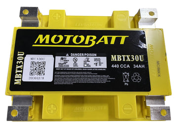 LYNX 69 RANGER 1200 4 TEC [2013-2016] - MBTX30U Yellow 12V34Ah 440CCA