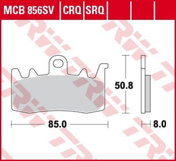 Ducati Multistrada 950 ABS AA05AA/AA06JA [2017-2018] - Front brake pads