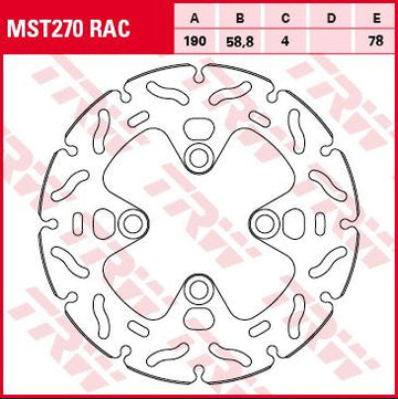 Honda MSX 125 JC 61 A [2015-2016] - Bremsscheibe starr