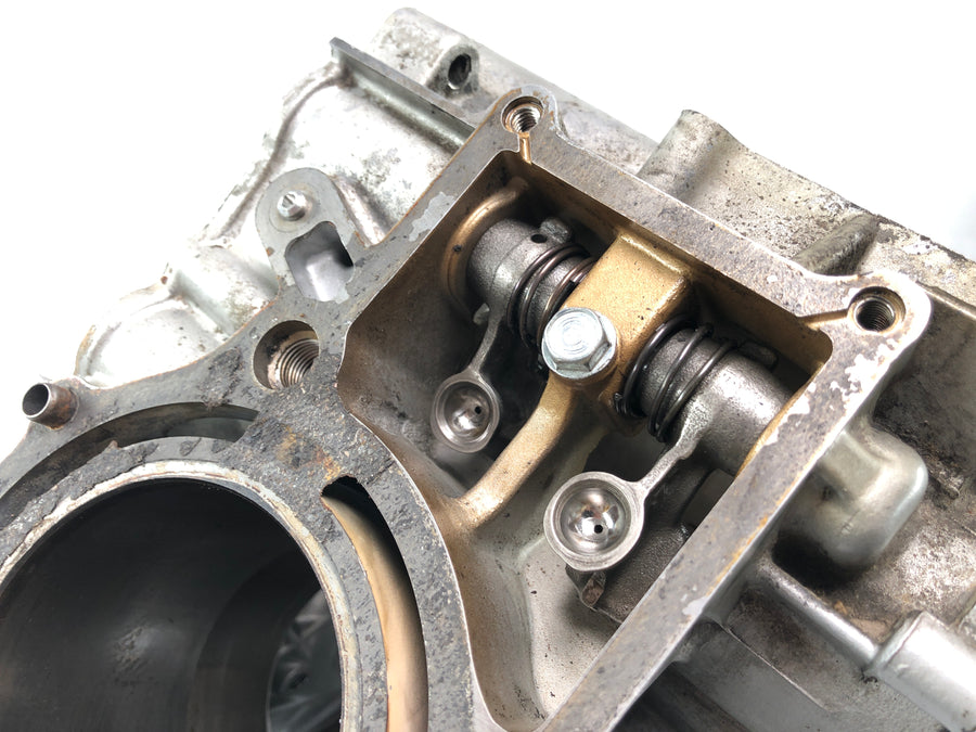Honda GL 500 Silverwing PC02 - Motorgehäuse Leergehäuse mit Kolben