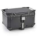 Alu-Topcase schwarz Trekker Outback EVO Monokey – 58 Liter / SMART SECURITY LOCK