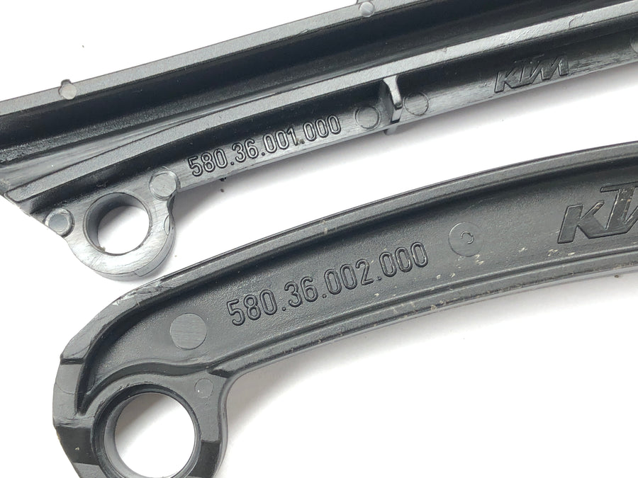 KTM 640 LC4 [2003] - Spannschiene und Gleitschiene Steuerkette