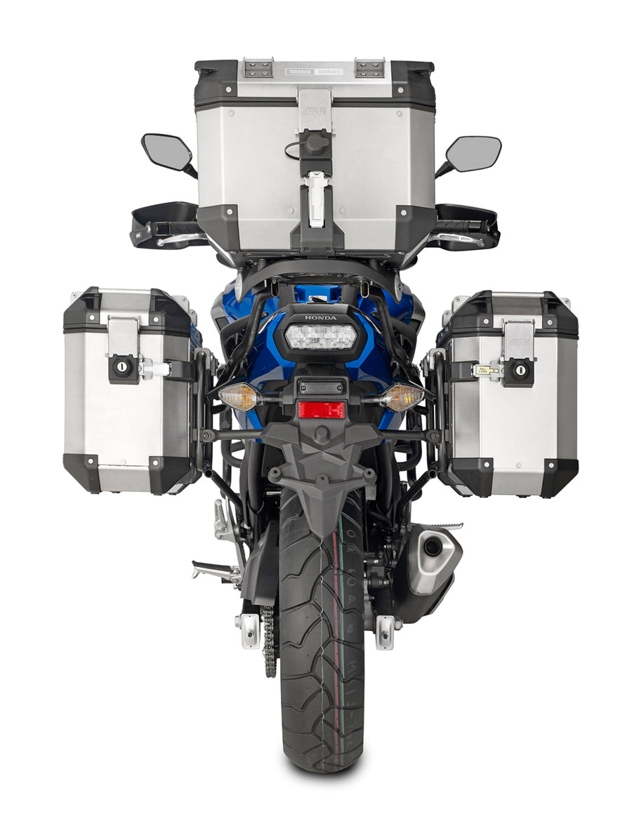 Honda NC 750 S [2016-2020] - Tubular steel side case carrier for Monokey Cam-Side cases