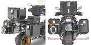 BMW R 1250 GS [GIVI] - Stahlrohr-Seitenkofferträger für Trekker Outback MONOKEY® CAM-SIDE Koffer Durchmesser 18 mm