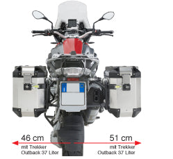 BMW R 1200 GS Adventure [2014–2018] – Stahlrohr-Seitenkofferträger Cam-Side