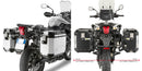 Triumph Tiger 800 / 800 XC / 800 XR [GIVI] - Stahlrohr-Seitenkofferträger für Trekker Outback MONOKEY® CAM-SIDE Koffer