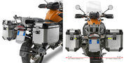 BMW R 1200 GS Adventure [GIVI] - tubular steel side case carrier for Trekker Outback MONOKEY® CAM-SIDE case diameter