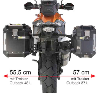 KTM 1290 Super Adventure T [2017] – Stahlrohr-Seitenkofferträger Cam-Side