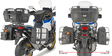 Honda CRF 1100 L Africa Twin Adventure Sports [GIVI] - Seitenkofferträger PL ONE-FIT für die Konfiguration von MONOKEY®