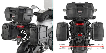 Yamaha Tracer 9 / Tracer 9 GT / Tracer 9 GT+ [GIVI] - Seitenkofferträger PL ONE-FIT für die Konfiguration von MONOKEY®