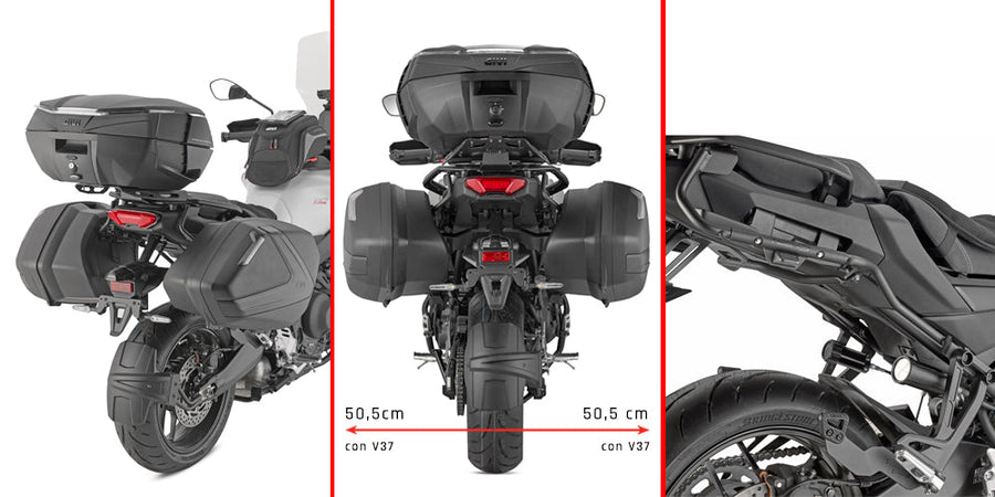Yamaha Tracer 9 GT [2025-2026] - Side case carrier for Monokey Tech 3