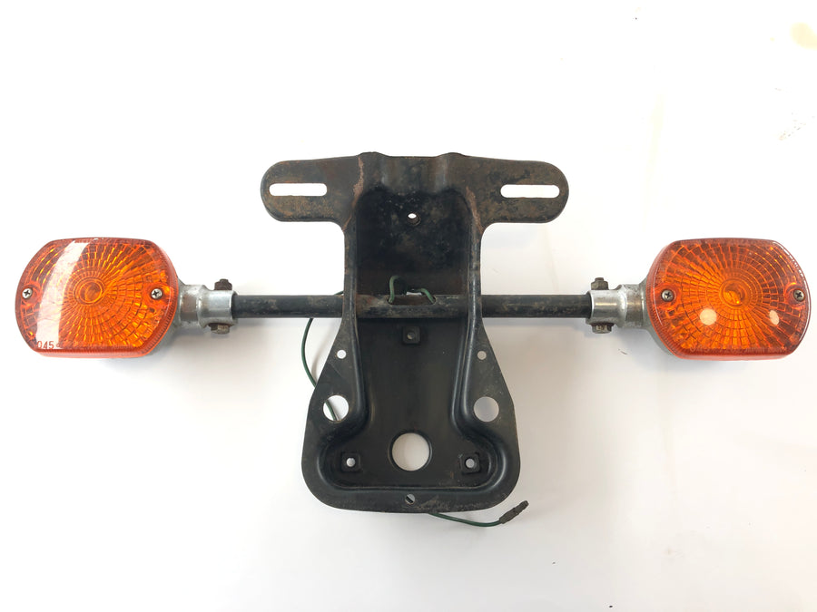 Kawasaki Z 750 E KZ750E [1981] - License plate holder tail light holder with indicator