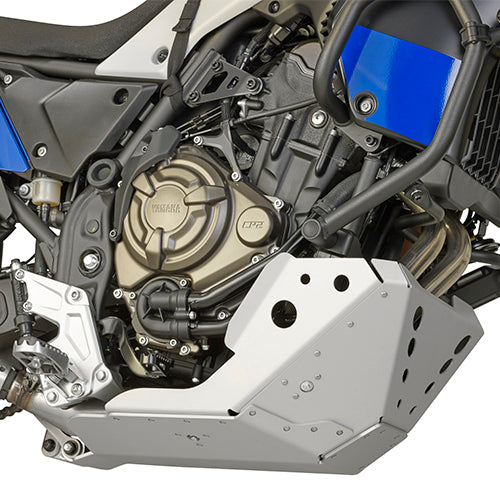 Yamaha Ténéré 700 [GIVI] - Motorschutz aus satiniertem und eloxiertem Aluminium Dicke 5mm