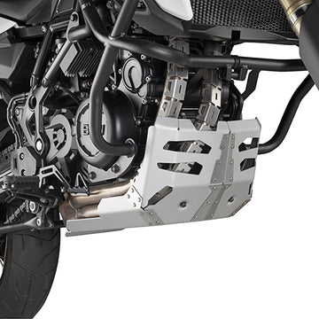 BMW F 700 GS [GIVI] - Motorschutz aus satiniertem und eloxiertem Aluminium mit TN690 kompatibel