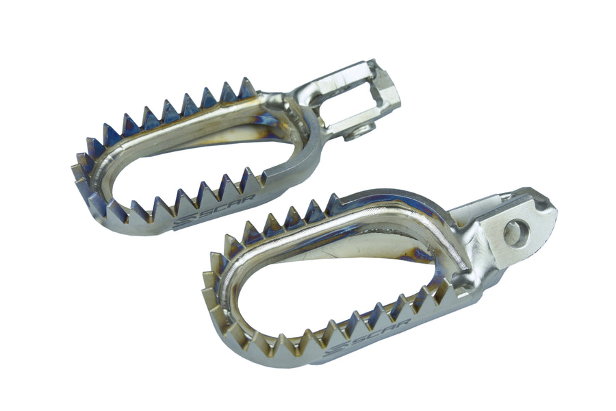 KTM 250 SX [2023-2025] - Titanium footpegs anti-mud