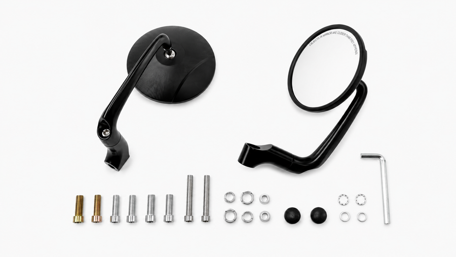 Lenkerendenspiegel 2 Stück [E-Prüfzeichen] - Husqvarna Supermoto Vitpilen Svartpilen 401 701