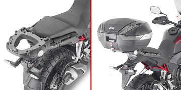 Honda NX 500 [GIVI] - Topcase Träger für MONOKEY® oder MONOLOCK® Koffer max