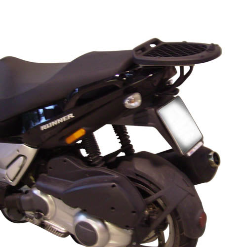 Gilera Runner 125 [2006–2015] – Topcaseträger für Monolock, Verkleidung anbohren