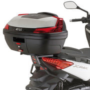 MBK Skyliner 125-250 [GIVI] - Top case carrier for MONOLOCK® cases, use the MONOLOCK® supplied in the case