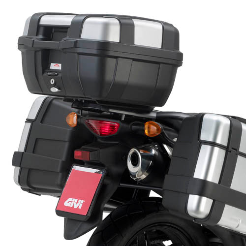 Suzuki DL 650 V-Strom L2 L3 L4 L5 L6 [GIVI] - Topcase Träger für MONOKEY® Koffer mit MONOKEY® Platte