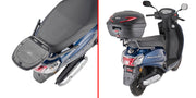 Suzuki Address 125 [GIVI] - Topcase carrier for MONOLOCK® cases, use the MONOLOCK® supplied in the case
