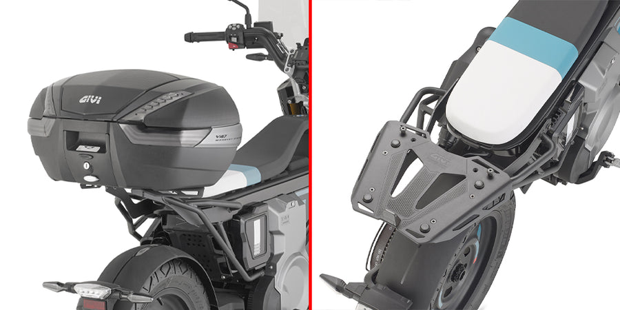 BMW CE 02 [GIVI] - Top case carrier for MONOKEY® or MONOLOCK® cases to be mounted with the MONOKEY® plate M5