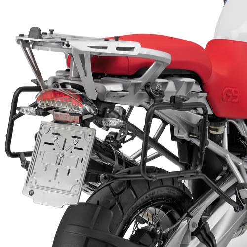BMW R 1200 GS [GIVI] - Träger aus eloxiertem Aluminium für MONOKEY® Koffer kompatibel mit Original Seitenträger