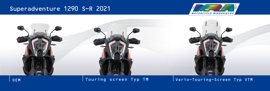KTM SUPERADVENTURE 1290 /S /R [2021-] – Tourenscheibe "TM"