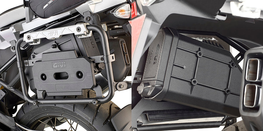 BMW R 1250 GS Adventure [GIVI] - Kit für die Montage der S250 Tool Box an PL5108CAM Träger zu montieren mit der S250 und