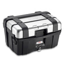 Trekker 46 - Monokey Koffer schwarz mit Alu Cover – Max Zuladung 10 kg