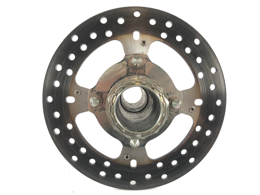 Ducati 1098 S [2007] - Hinterachse Radachse hinten und Bremsscheibe