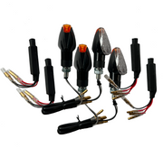 4 LED Blinker Klar Widerstände [E-Prüfzeichen] - MZ MUZ SM 125 Gangsta Cup