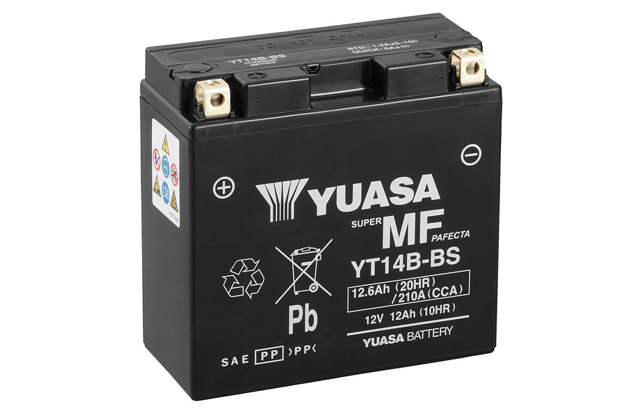 YAMAHA XJR 1300 [1999-2014] - Motorcycle battery YT14B-BS 12V 12Ah 210CCA