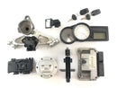 BMW K 1300 S K12S [2009] - Schlosssatz komplett mit Wegfahrsperre Tacho Gabelbrücke oben CDI-8