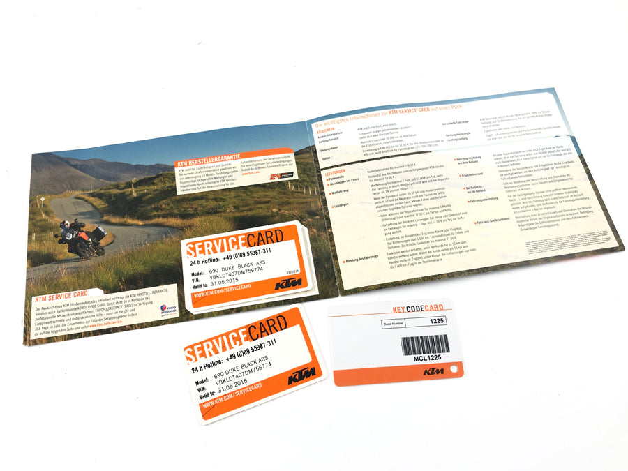 KTM Duke 690 A3 [2012] - Serviceheft
